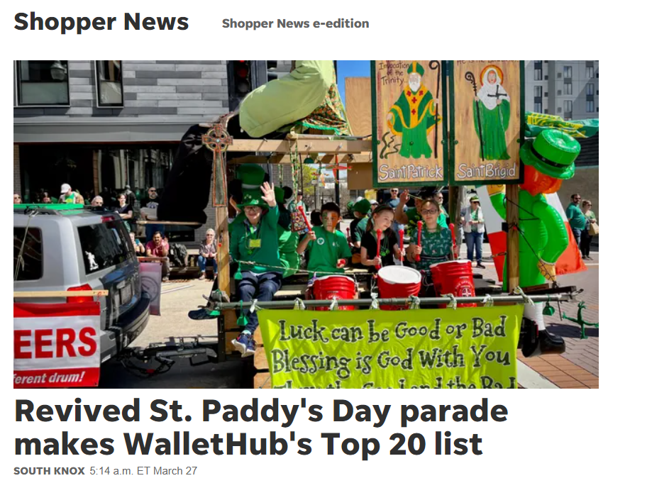 Knox News Reflects on the Parade