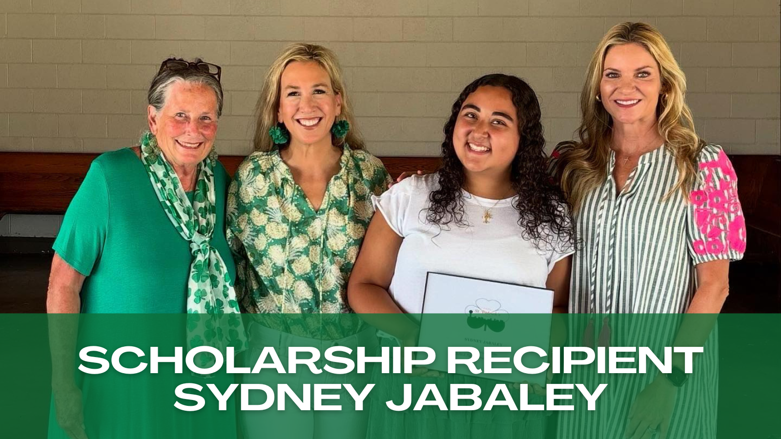 2025 Scholarship Recipient, Sydney Jabaley